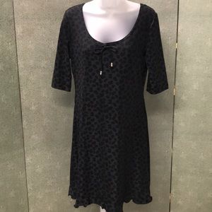 Clientele Gray Black Dress 🥰